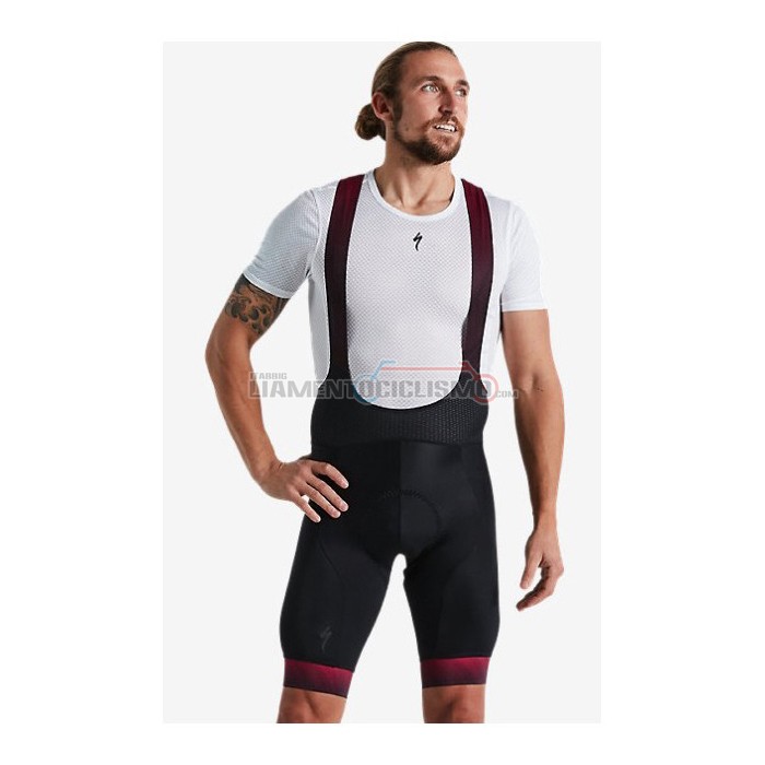 Abbigliamento Ciclismo Specialized Manica Corta 2021 Nero Rosso