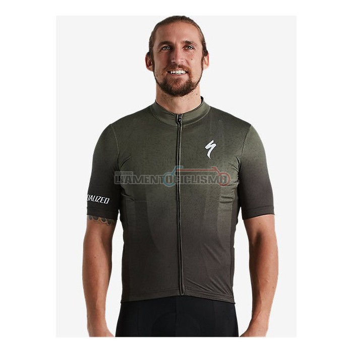 Abbigliamento Ciclismo Specialized Manica Corta 2021 Verde