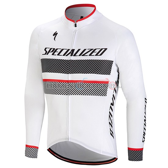 Abbigliamento Ciclismo Specialized Manica Lunga 2018 Bianco