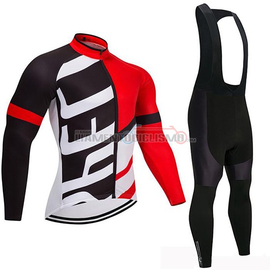 Abbigliamento Ciclismo Specialized Manica Lunga 2019 Nero Rosso