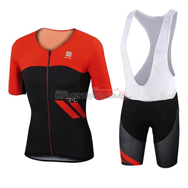 Abbigliamento Ciclismo Sportful 2017 rosso e nero