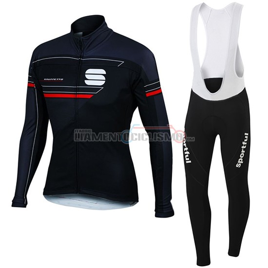 Abbigliamento Ciclismo Sportful ML 2016 blu e nero