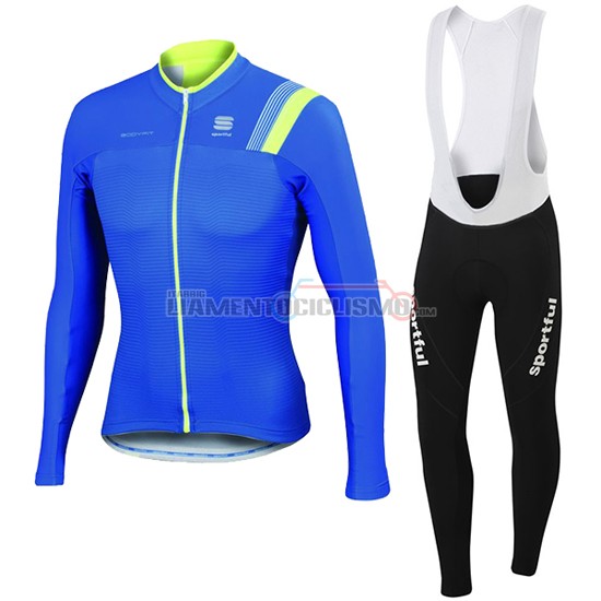 Abbigliamento Ciclismo Sportful ML 2016 blu e verde