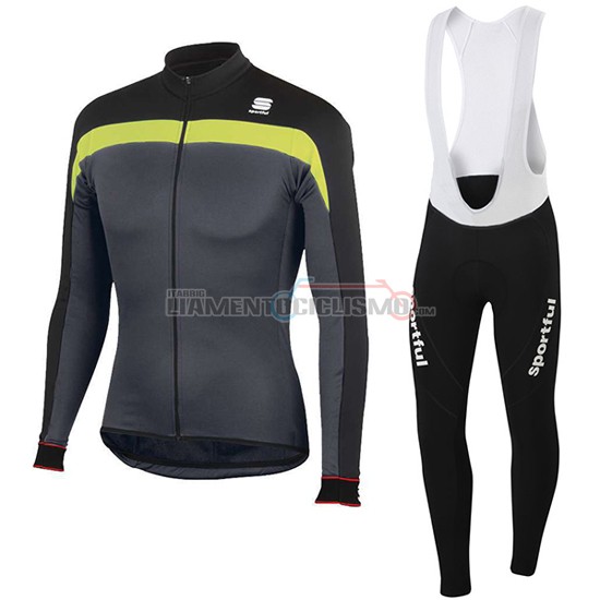 Abbigliamento Ciclismo Sportful ML 2016 nero e giallo