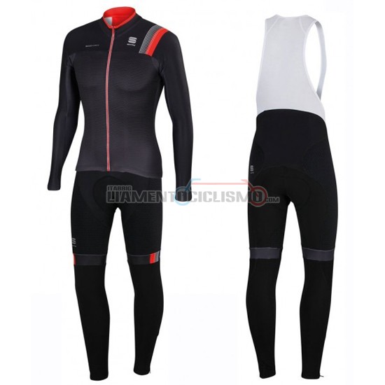 Abbigliamento Ciclismo Sportful ML 2016 nero e rosso