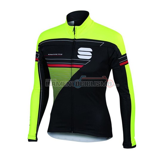 Abbigliamento Ciclismo Sportful ML 2016 verde e nero