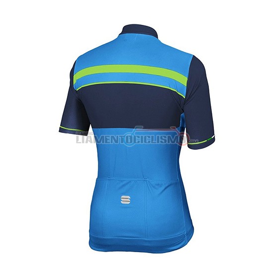 Abbigliamento Ciclismo Sportful Manica Corta 2018 Blu