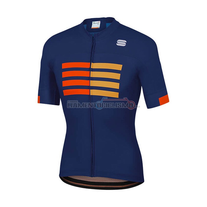 Abbigliamento Ciclismo Sportful Manica Corta 2021 Blu