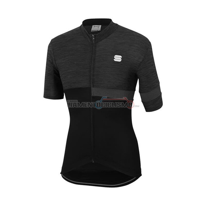 Abbigliamento Ciclismo Sportful Manica Corta 2021 Nero