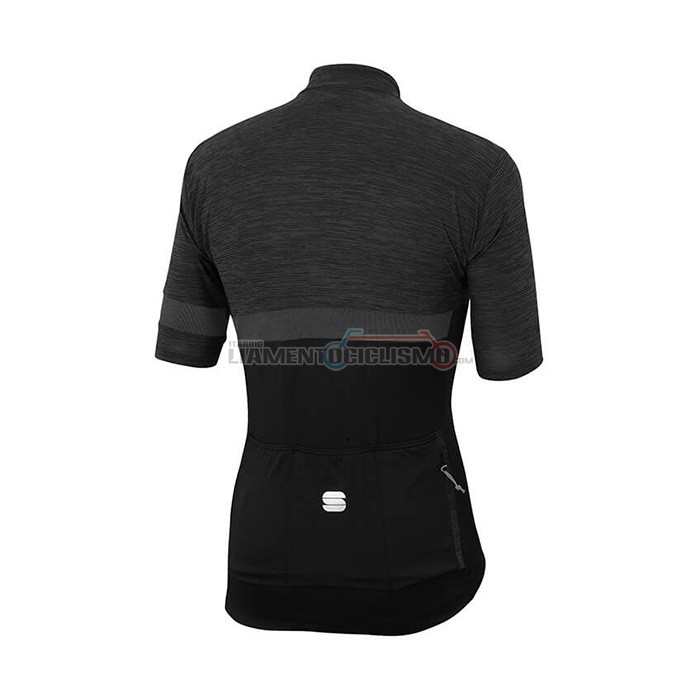 Abbigliamento Ciclismo Sportful Manica Corta 2021 Nero