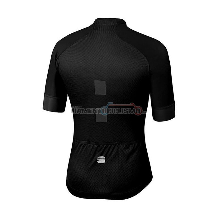 Abbigliamento Ciclismo Sportful Manica Corta 2021 Nero Bianco
