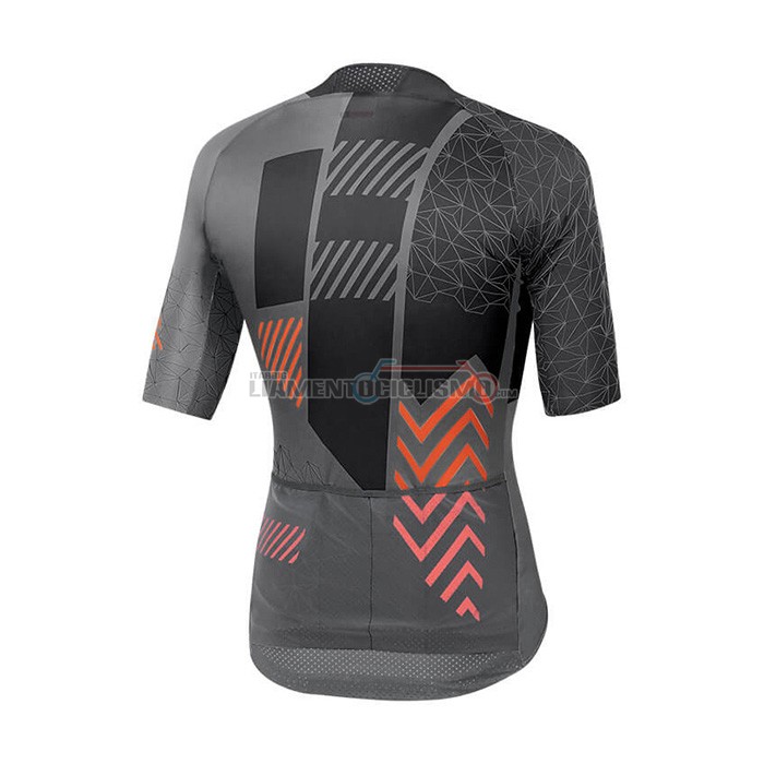 Abbigliamento Ciclismo Sportful Manica Corta 2021 Nero Grigio Arancione