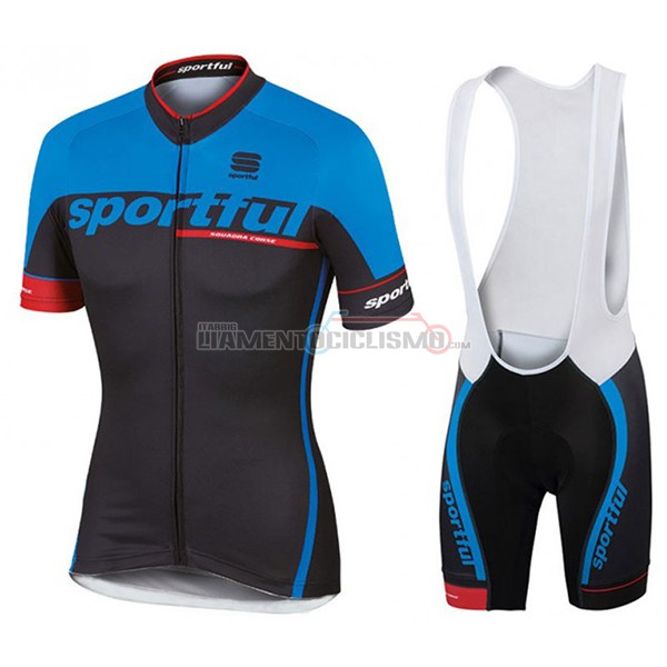 Abbigliamento Ciclismo Sportful SC 2017 blu e nero