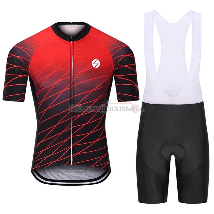 Abbigliamento Ciclismo Steep Manica Corta 2021 Rosso