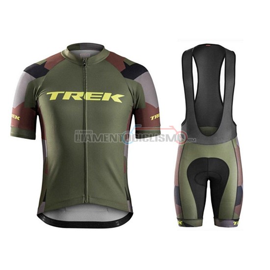 Abbigliamento Ciclismo Trek Manica Corta 2018 Camuffamento