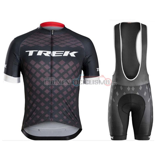 Abbigliamento Ciclismo Trek Manica Corta 2018 Nero