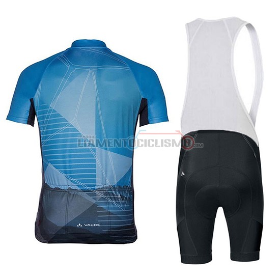 Abbigliamento Ciclismo Vaude Majura Manica Corta 2018 Blu
