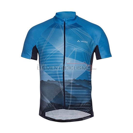Abbigliamento Ciclismo Vaude Majura Manica Corta 2018 Blu