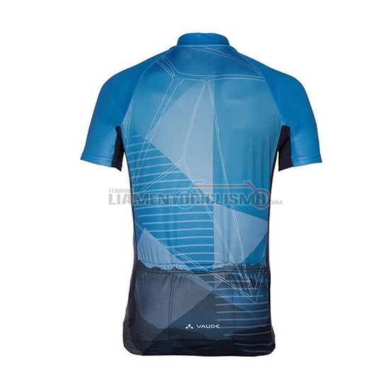 Abbigliamento Ciclismo Vaude Majura Manica Corta 2018 Blu