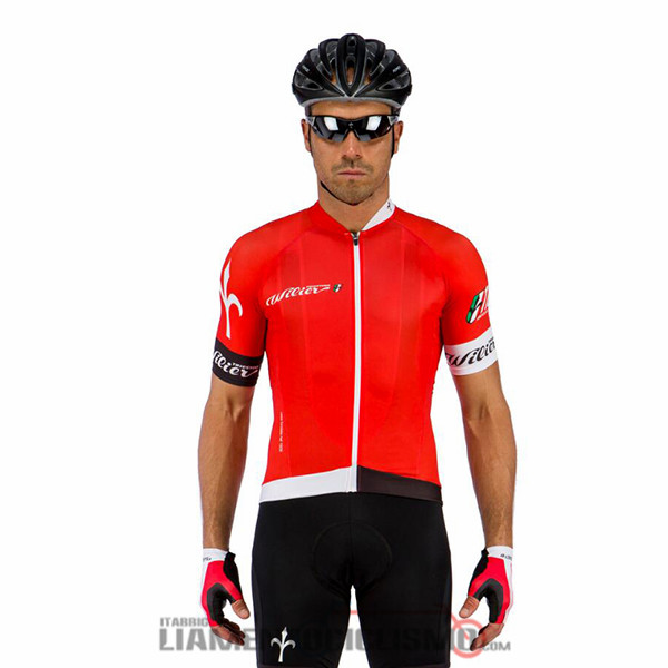 Abbigliamento Ciclismo Wieiev 2017 Rosso