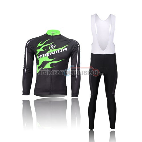 Abbigliamento Ciclismo Merida ML 2012 nero e verde