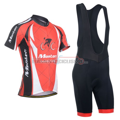 Abbigliamento Ciclismo Monton 2014 arancione e nero