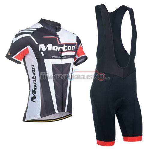 Abbigliamento Ciclismo Monton 2014 nero bianco