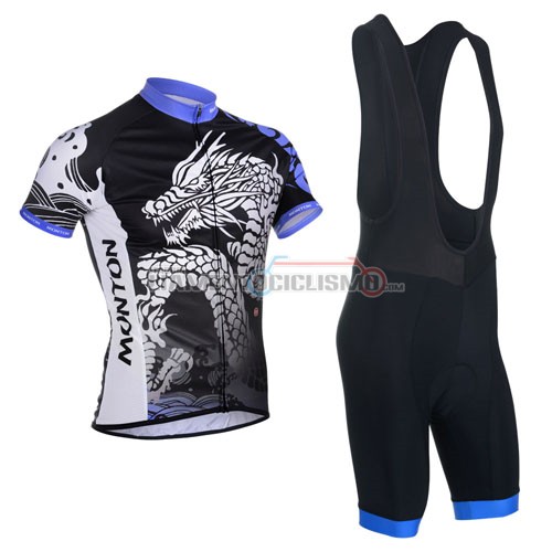 Abbigliamento Ciclismo Monton 2014 nero e viola