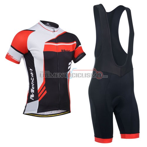 Abbigliamento Ciclismo Monton 2014 rosso e nero