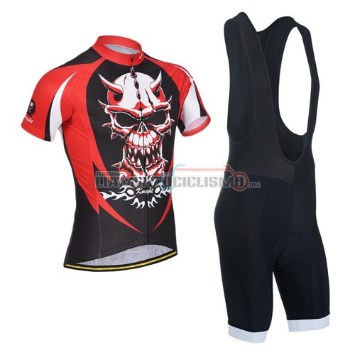 Abbigliamento Ciclismo Monton 2014 rosso nero