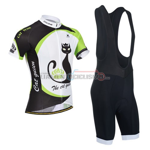 Abbigliamento Ciclismo Monton 2014 verde e bianco