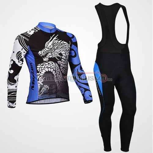 Abbigliamento Ciclismo Monton ML 2014 nero e blu
