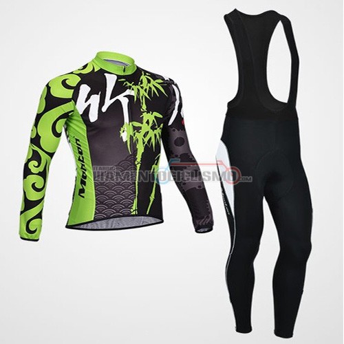 Abbigliamento Ciclismo Monton ML 2014 nero e verde
