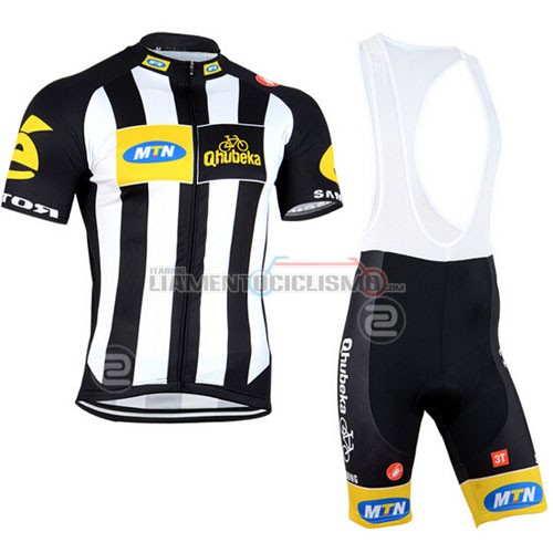 Abbigliamento Ciclismo Mtn 2015 nero e bianco