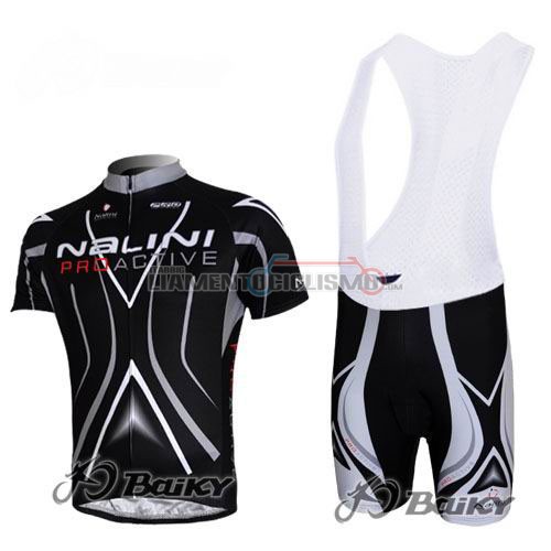 Abbigliamento Ciclismo Nalini 2012 bianco e nero
