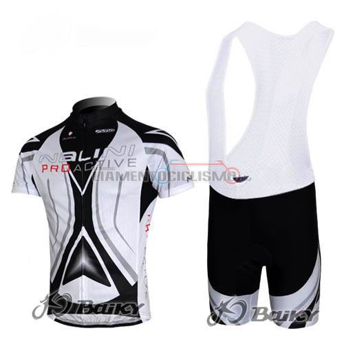 Abbigliamento Ciclismo Nalini 2012 nero e bianco