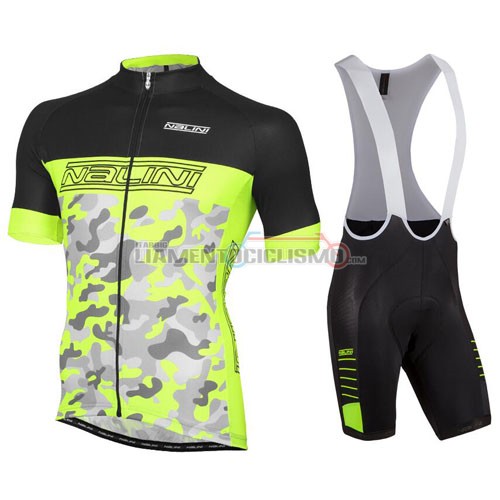 Abbigliamento Ciclismo Nalini 2016 verde e nero