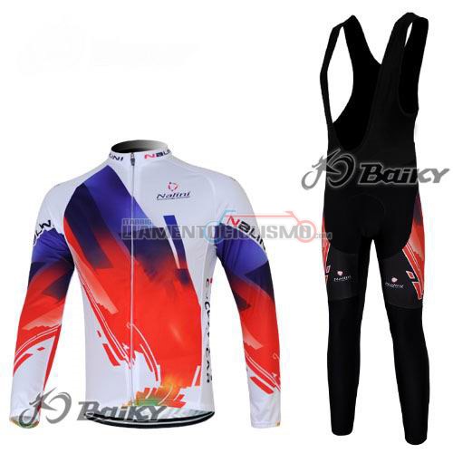 Abbigliamento Ciclismo Nalini ML 2012 rosso e bianco