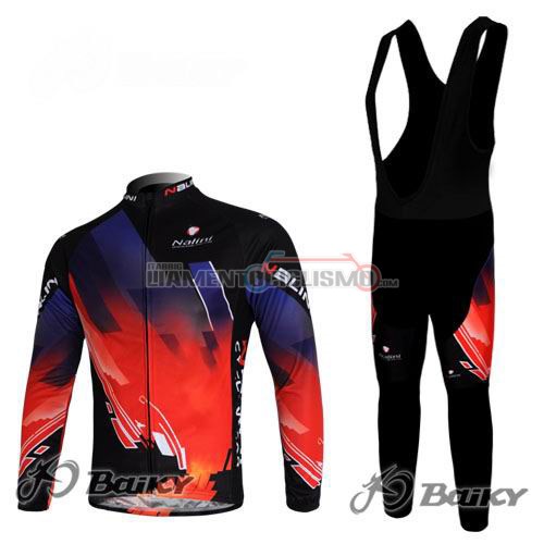 Abbigliamento Ciclismo Nalini ML 2012 rosso e nero