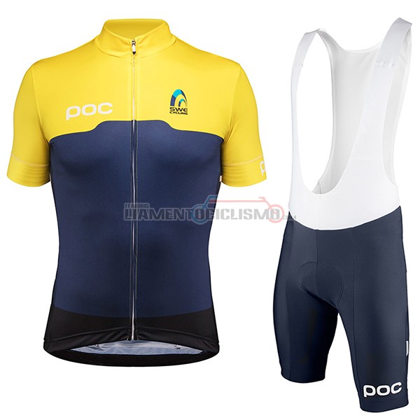 Abbigliamento Ciclismo Svezia 2017 2017 giallo e blu