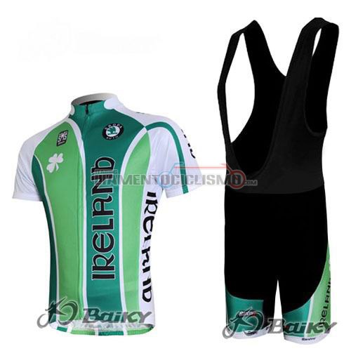 Abbigliamento Ciclismo Irlanda 2012 bianco e verde