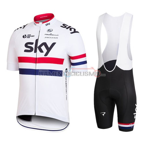 Abbigliamento Ciclismo Francia 2016 rosso e bianco