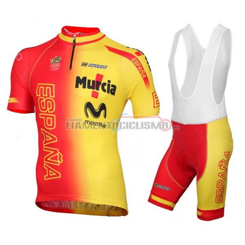 Abbigliamento Ciclismo Porcellana 2016 giallo e rosso
