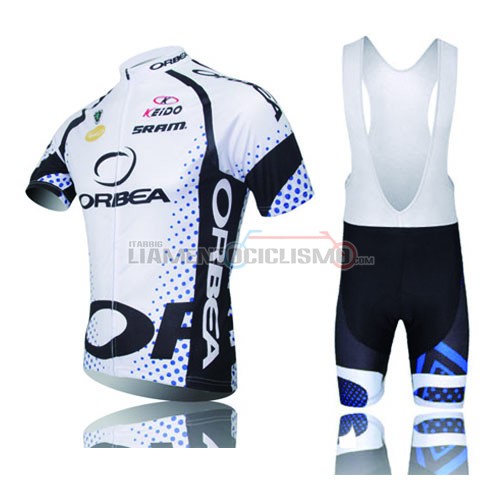 Abbigliamento Ciclismo Orbea 2013 bianco e nero