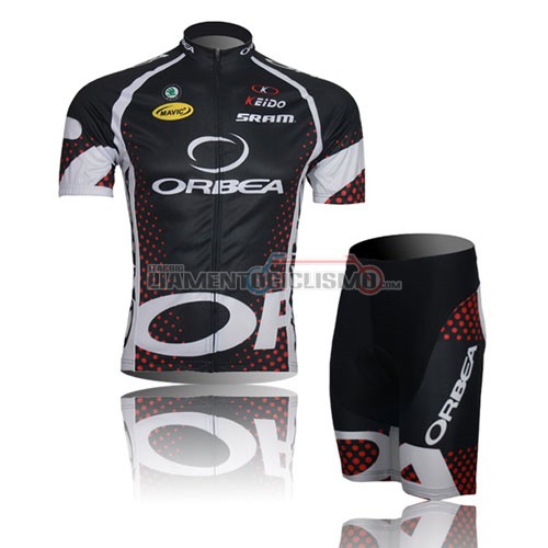 Abbigliamento Ciclismo Orbea 2013 nero bianco