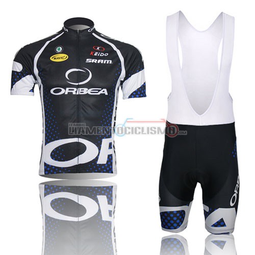 Abbigliamento Ciclismo Orbea 2013 nero e bianco