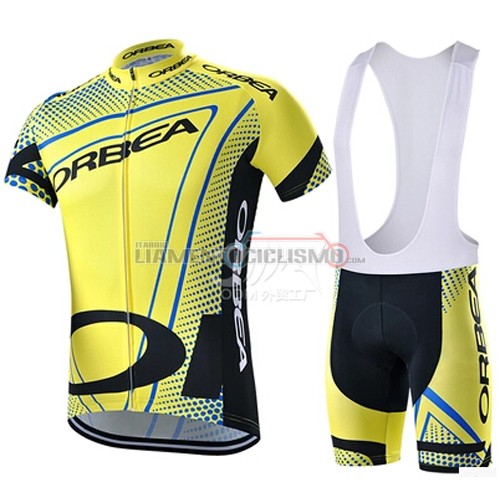 Abbigliamento Ciclismo Orbea 2015 giallo e nero