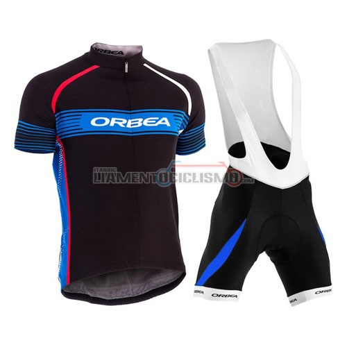 Abbigliamento Ciclismo Orbea 2015 nero e celeste