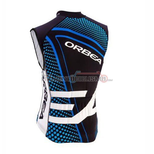 Gilet Antivento Orbea 2016 nero e blu