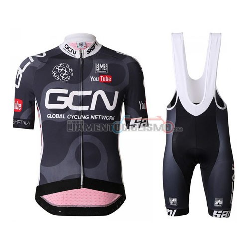 Abbigliamento Ciclismo GCN 2016 rosso e nero